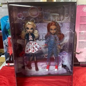 Monster High Skullector Chucky and Tiffany Doll Set